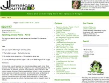 Tablet Screenshot of jamaicanjournal.com